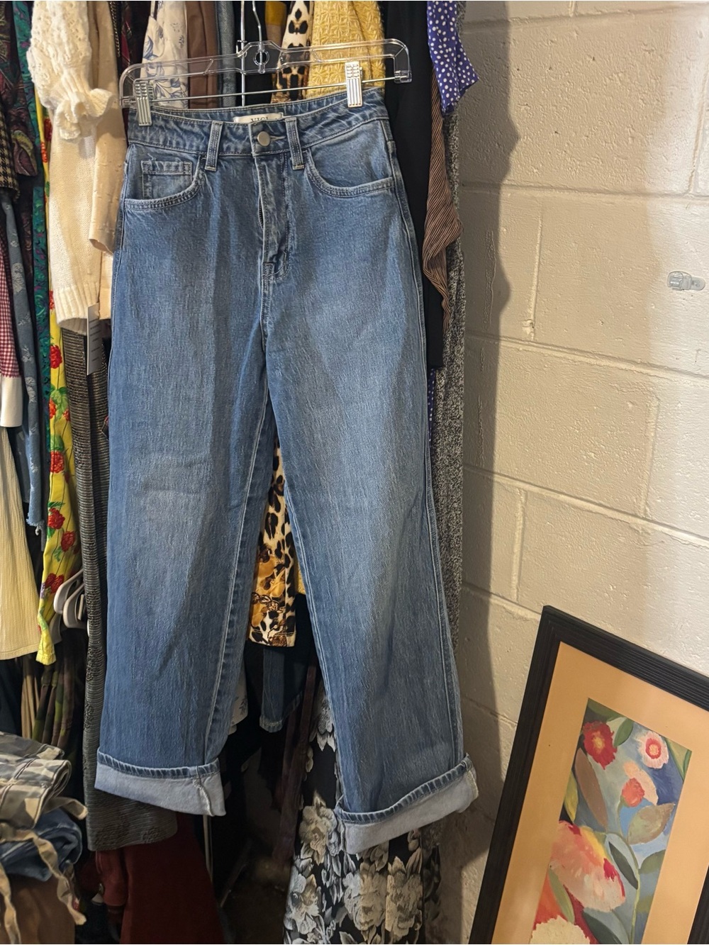 Vici cropped flared Jean
